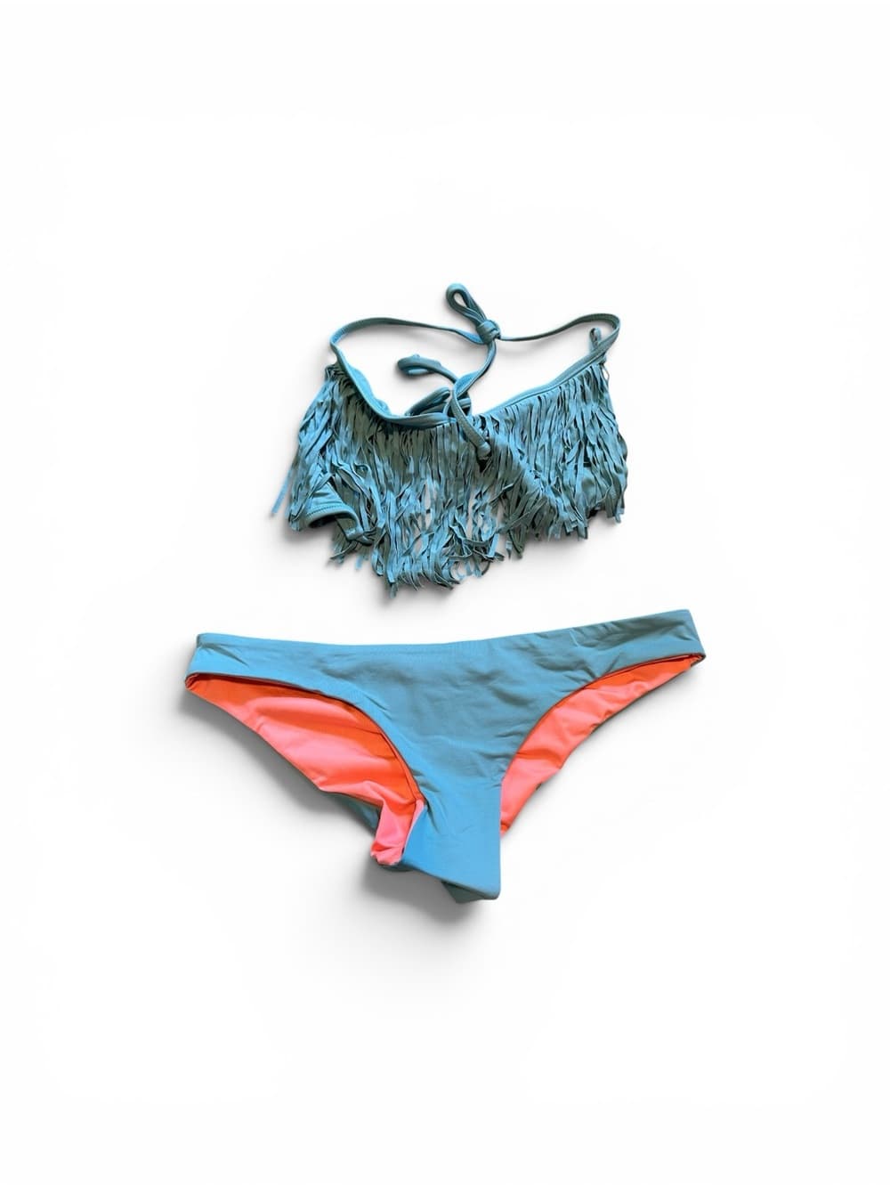 NWOT L*Space Audrey bikini set blue extra small - Thumbnail 5