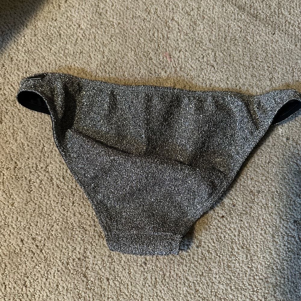 Prism Swim metallic grey bikini bottoms - Thumbnail 2
