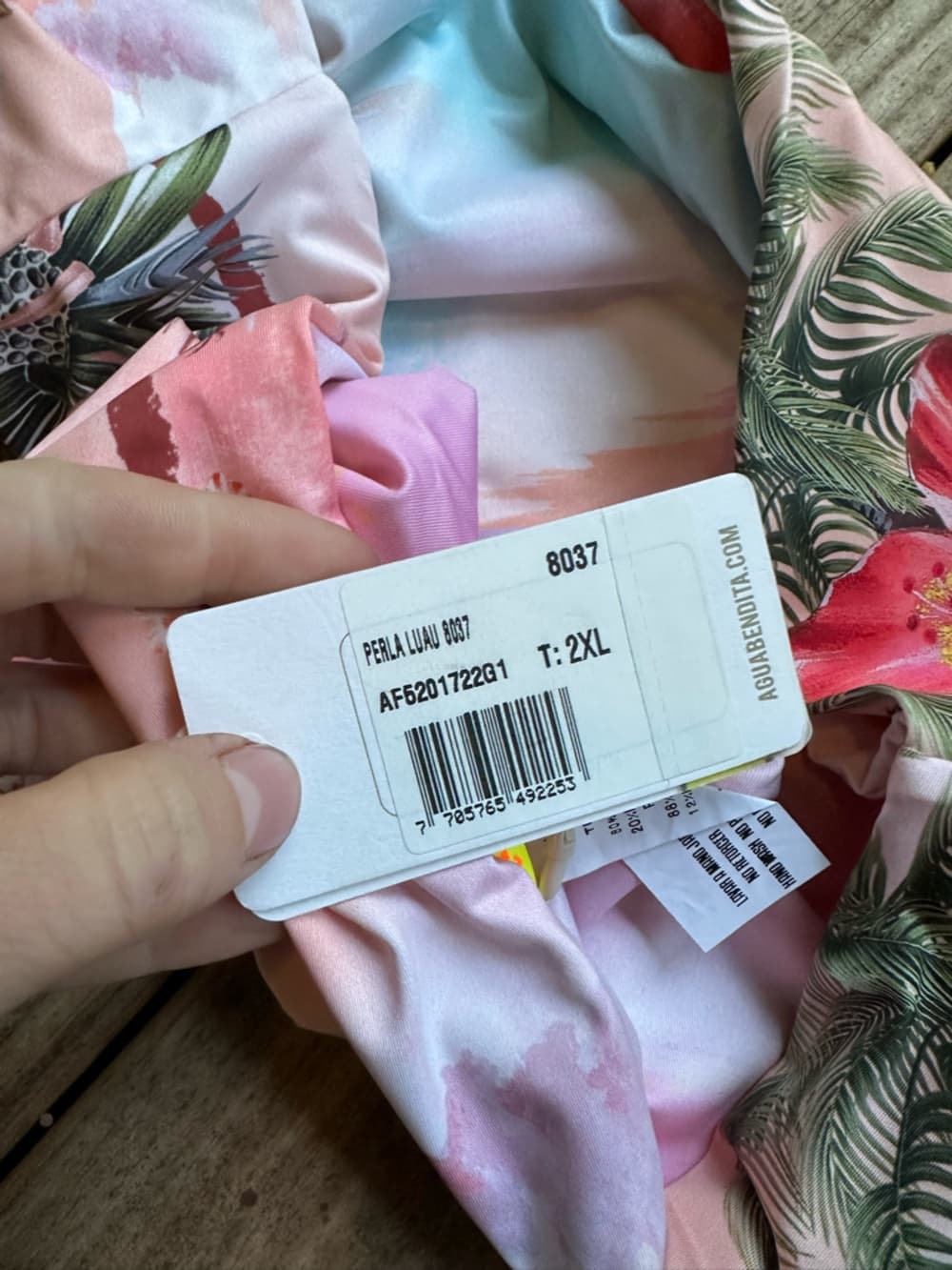 NWT Agua Bendita Perla Luau bikini bottoms - Thumbnail 4