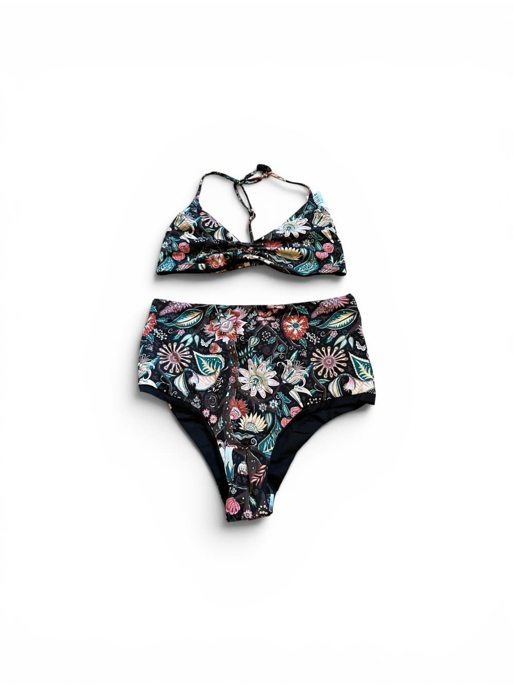NWOT L*Space Liberty Floracopa high waist bikini set - Thumbnail 4