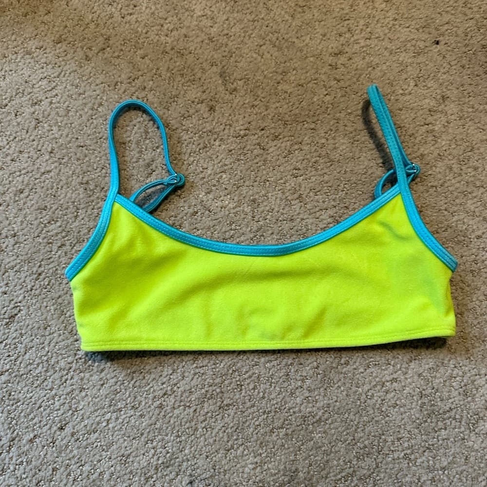 Frankie’s Bikinis Dallas terry bikini top