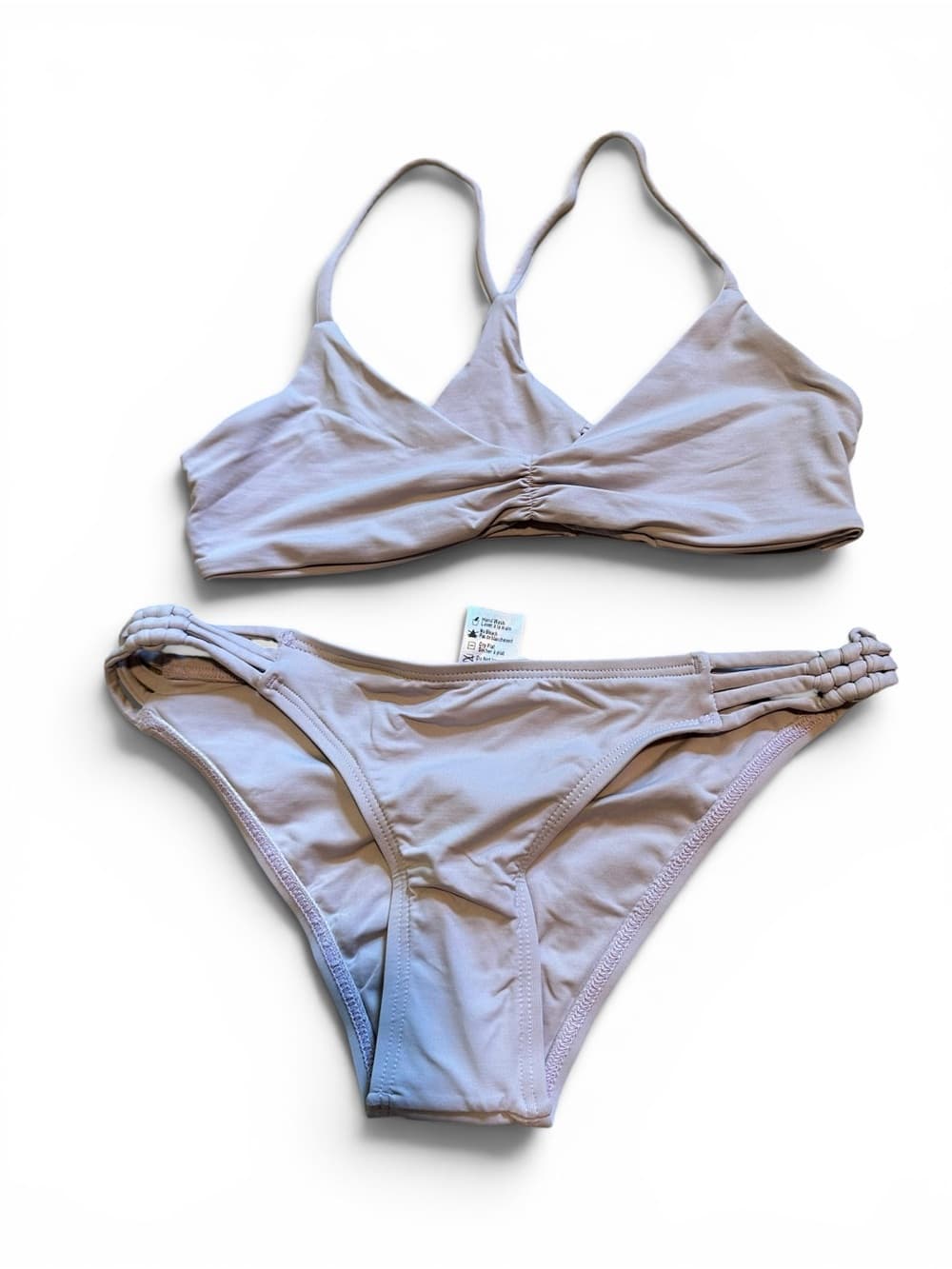 NWOT L*Space Wild One bikini set lavender extra small - Thumbnail 5