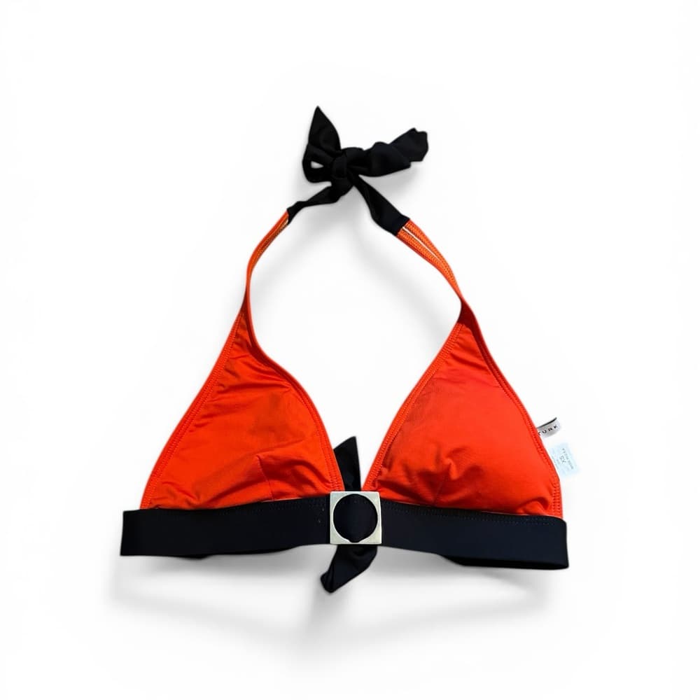 Trina Turk halter bikini top red black - Thumbnail 5