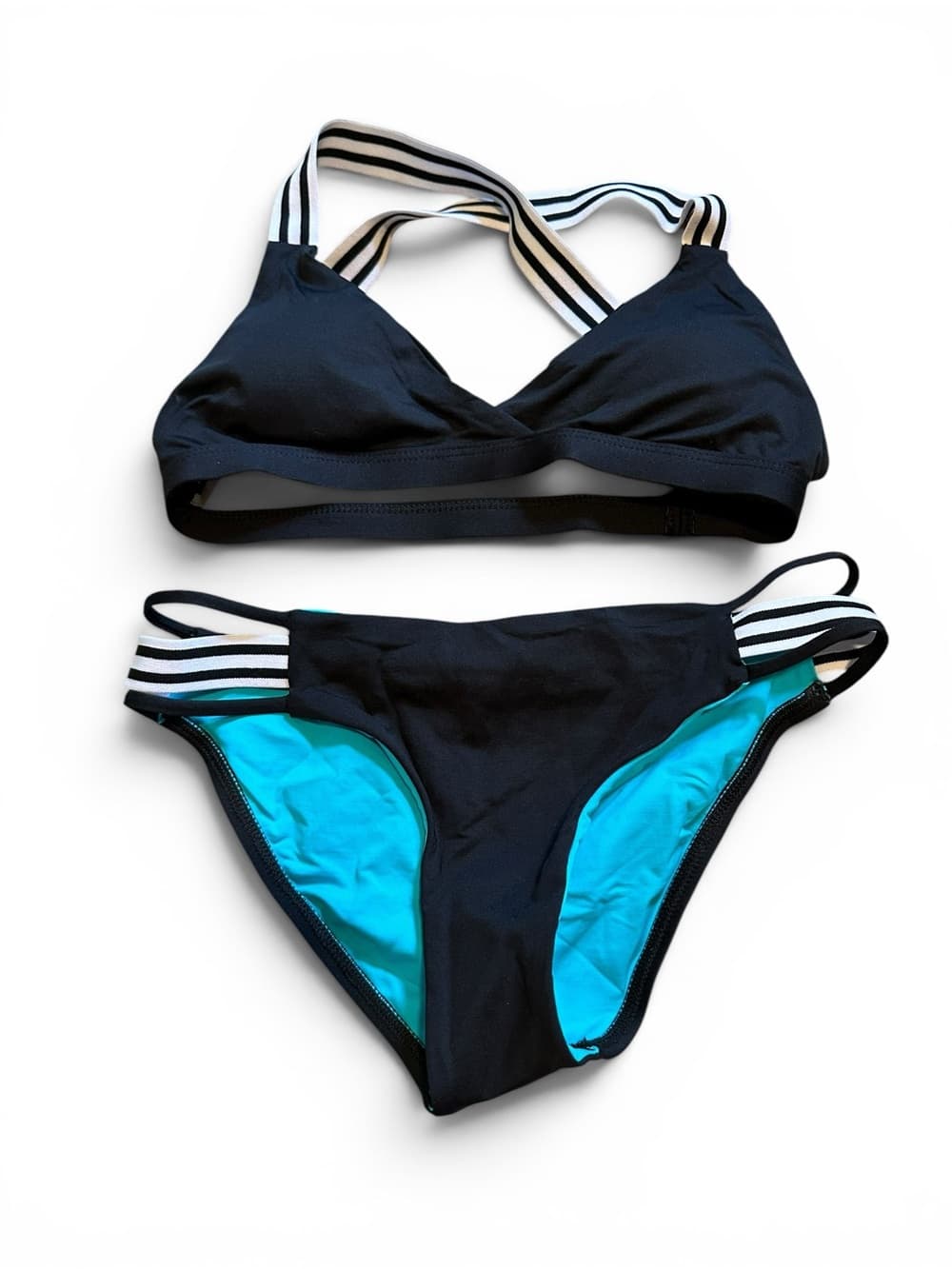 NWOT L*Space stripe bikini set extra small - Thumbnail 5