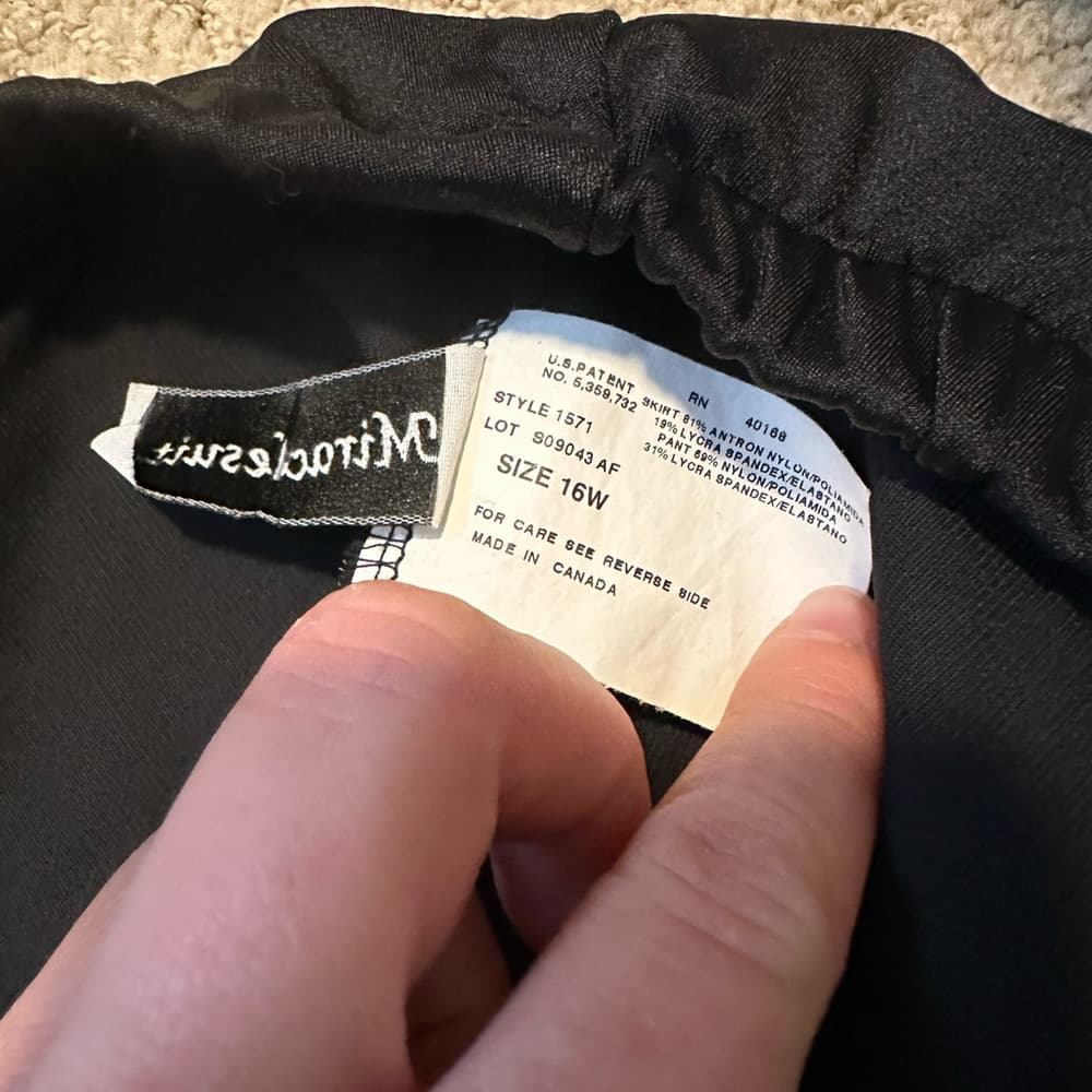 Miraclesuit swim skirt black - Thumbnail 3