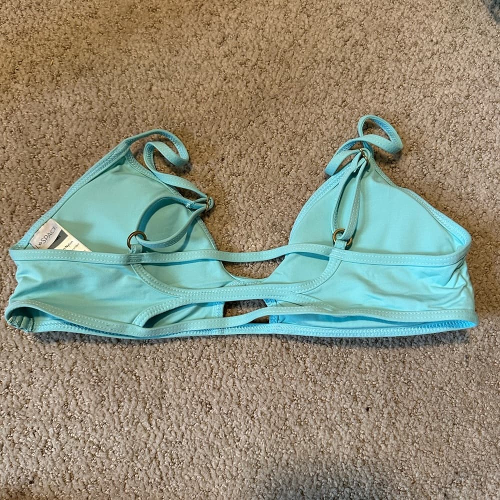 NWOT L*Space Ross bikini top Pacifica Blue - Thumbnail 2
