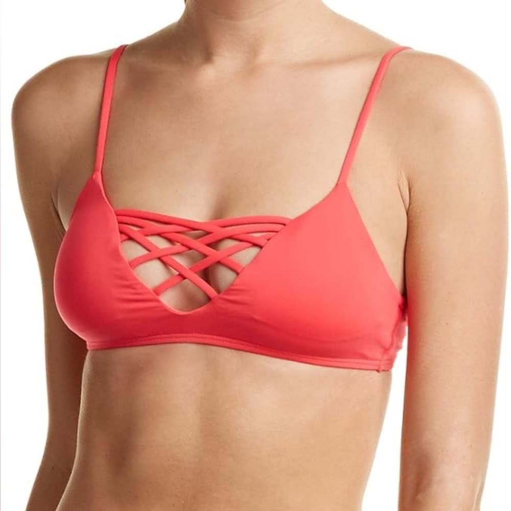 NWOT L*Space Jaime bikini top hot cherry - Thumbnail 4