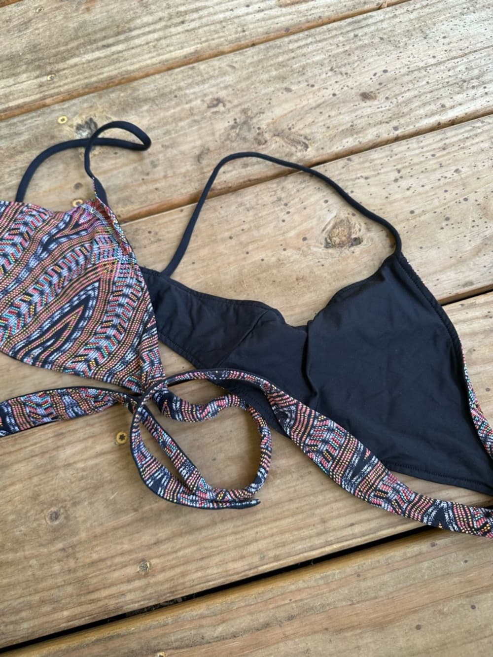 NWOT L*Space Chloe wrap around bikini top - Thumbnail 3
