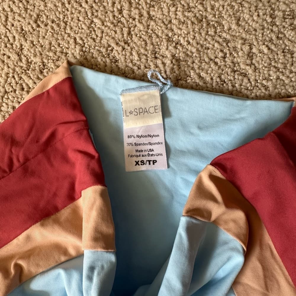 NWOT L*Space Portia Girl classic high waist bikini - Thumbnail 2