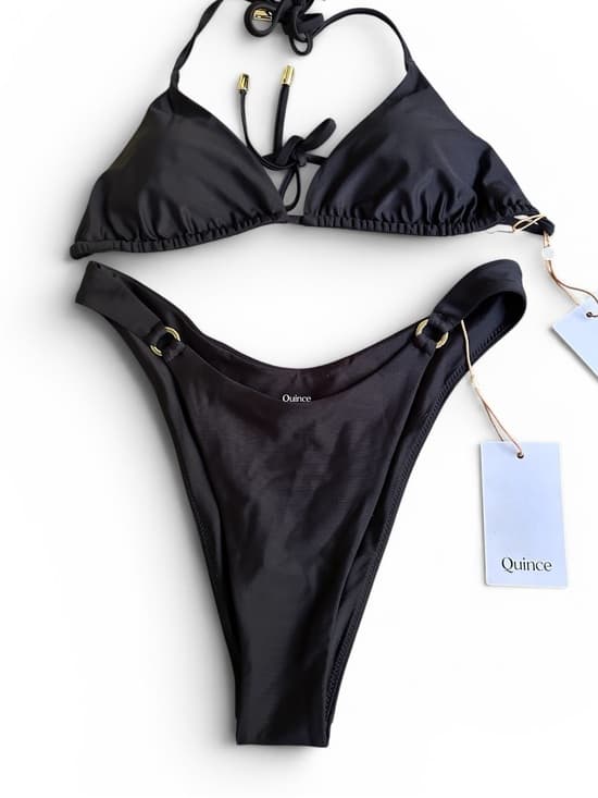 NWT Quince bikini set black - Thumbnail 6