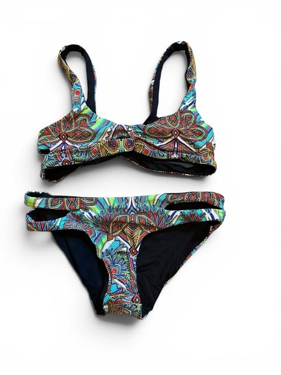 NWOT L*Space Zulu Breakers bikini set extra small - Thumbnail 5