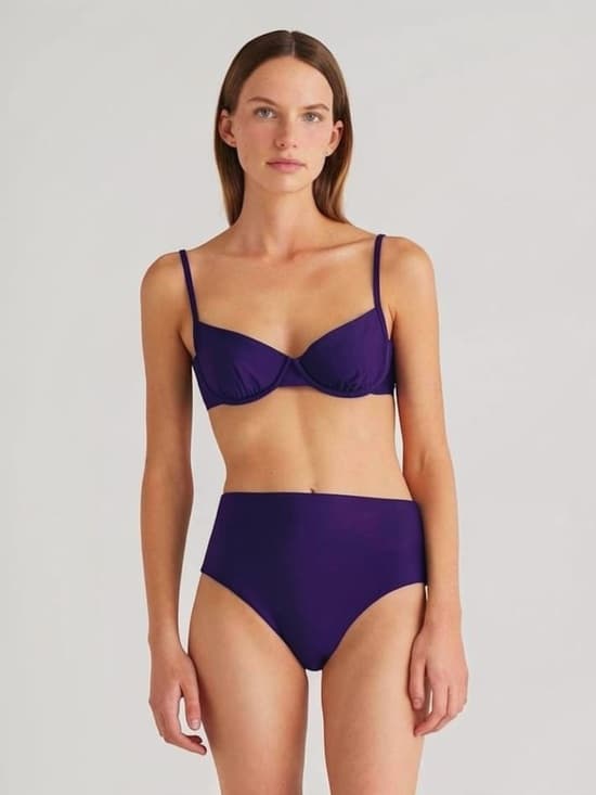 NWT Quince bikini set navy - Thumbnail 6