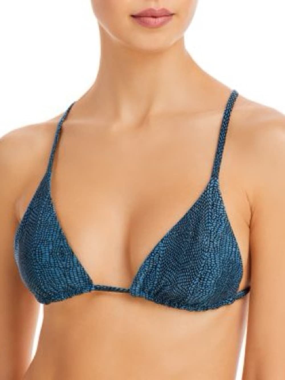 NWOT L*Space Ellie bikini top croc print - Thumbnail 5