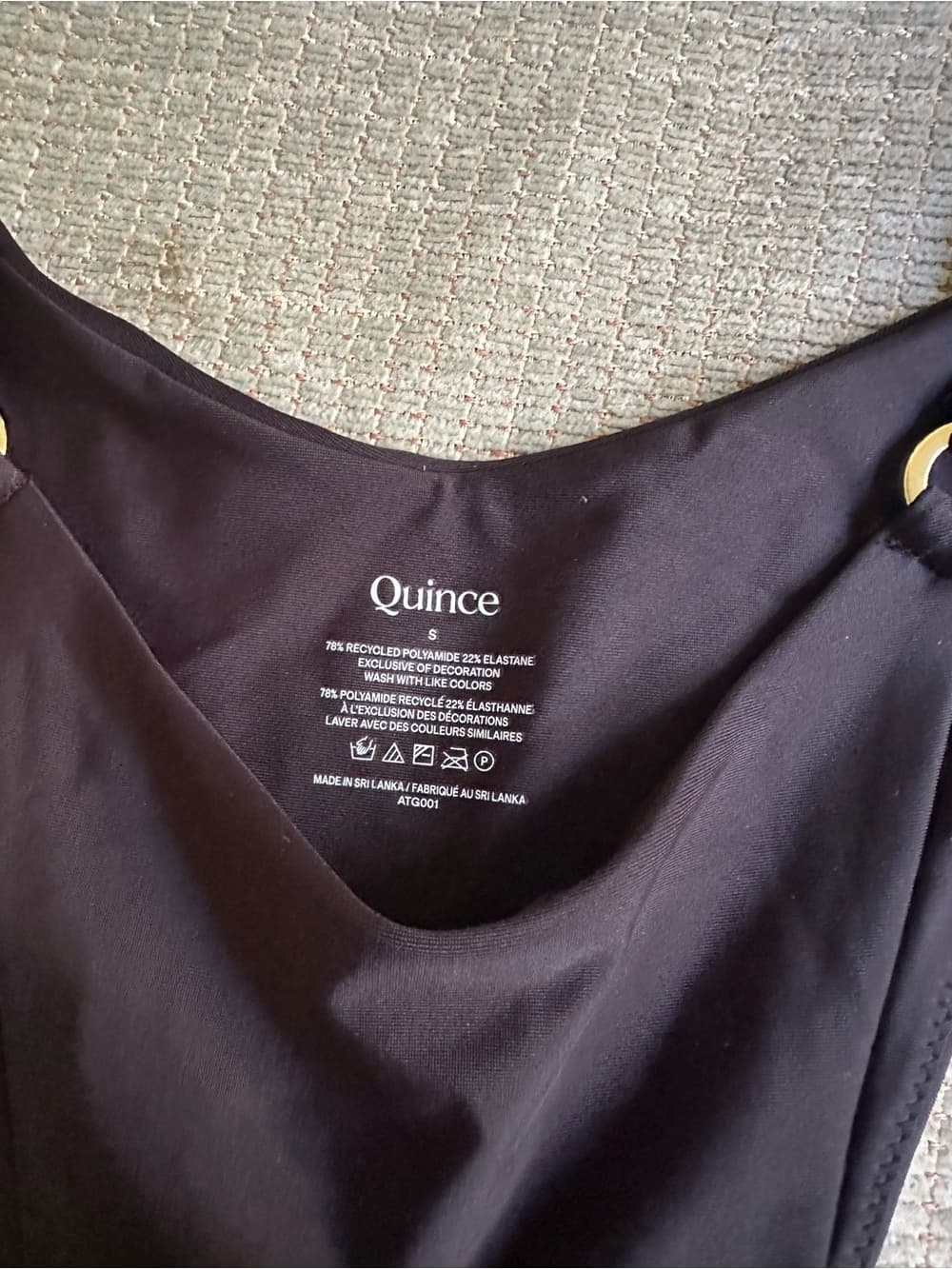 NWT Quince bikini set black - Thumbnail 2