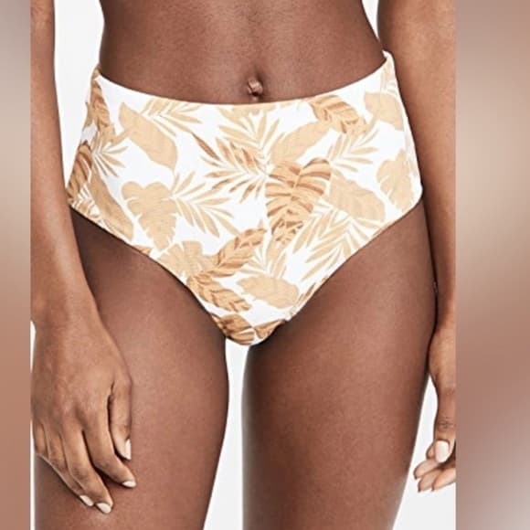 NWT Eberjey Dita vintage palm bikini bottoms - Thumbnail 4
