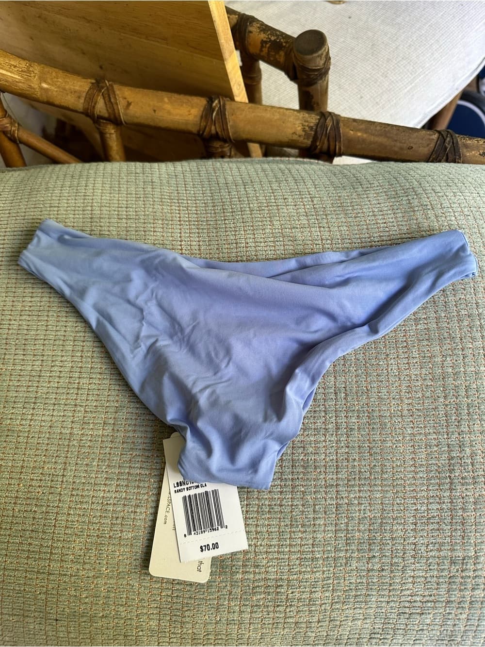 NWT L*Space Sandy bikini bottoms peri blue extra small - Thumbnail 3
