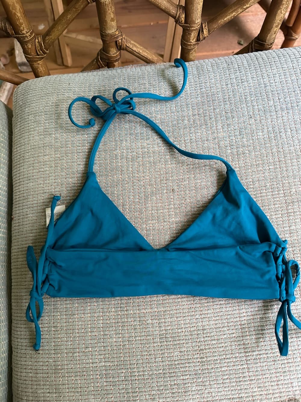 NWOT L*space bikini top teal small - Thumbnail 2