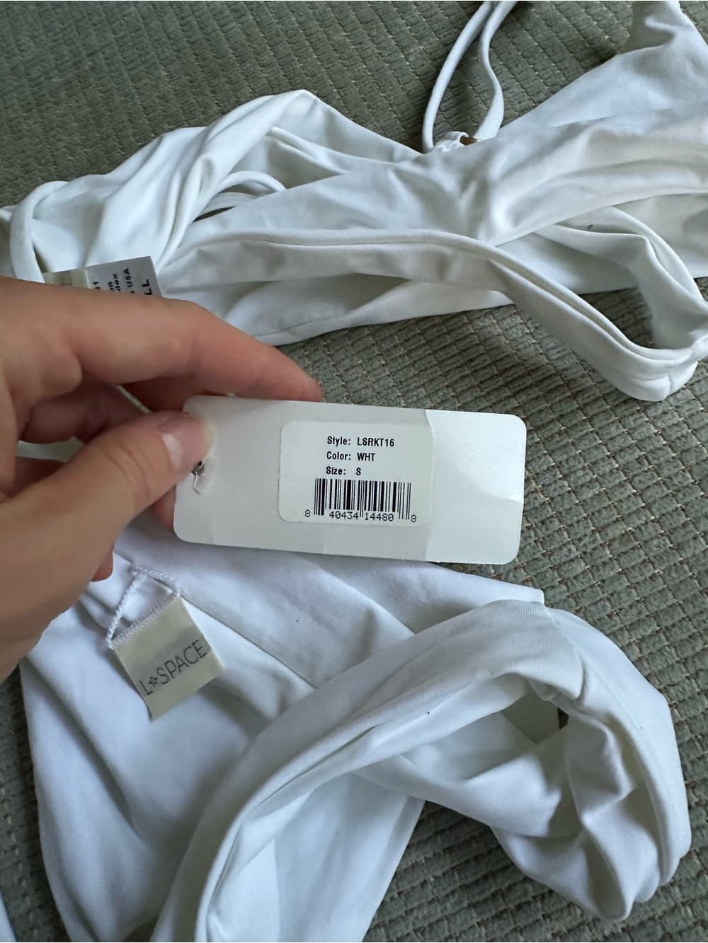NWT L*Space Rocky bikini set white small - Thumbnail 5