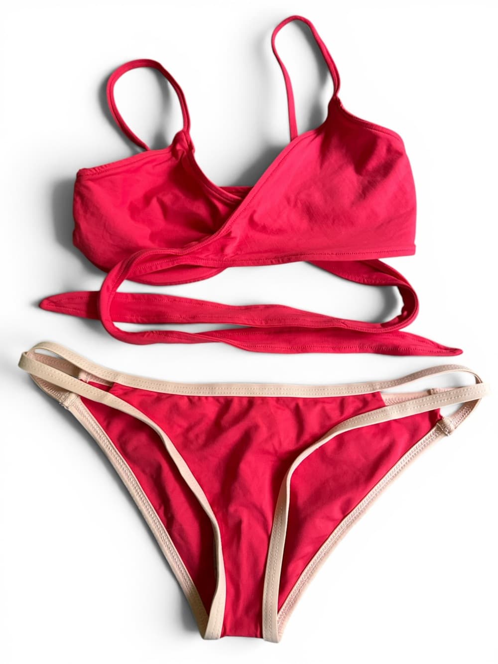 NWOT L*Space Chloe bikini set pink extra small - Thumbnail 5