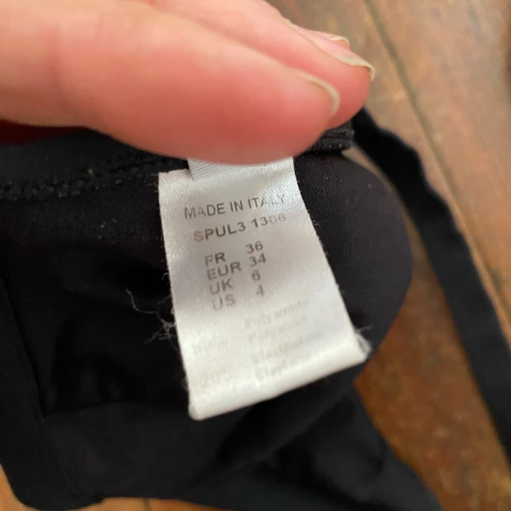 Dior bikini top perforated logos - Thumbnail 4