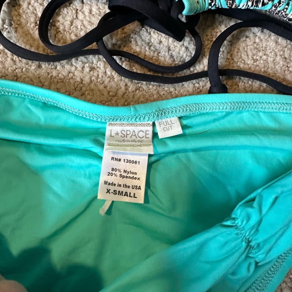 NWOT L*Space pools and palms bikini set - Thumbnail 3