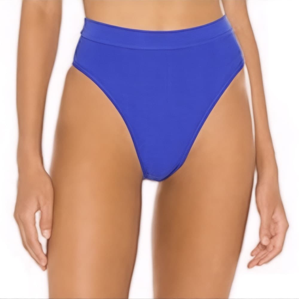 NWT L*Space Frenchi bikini bottoms royal blue - Thumbnail 5