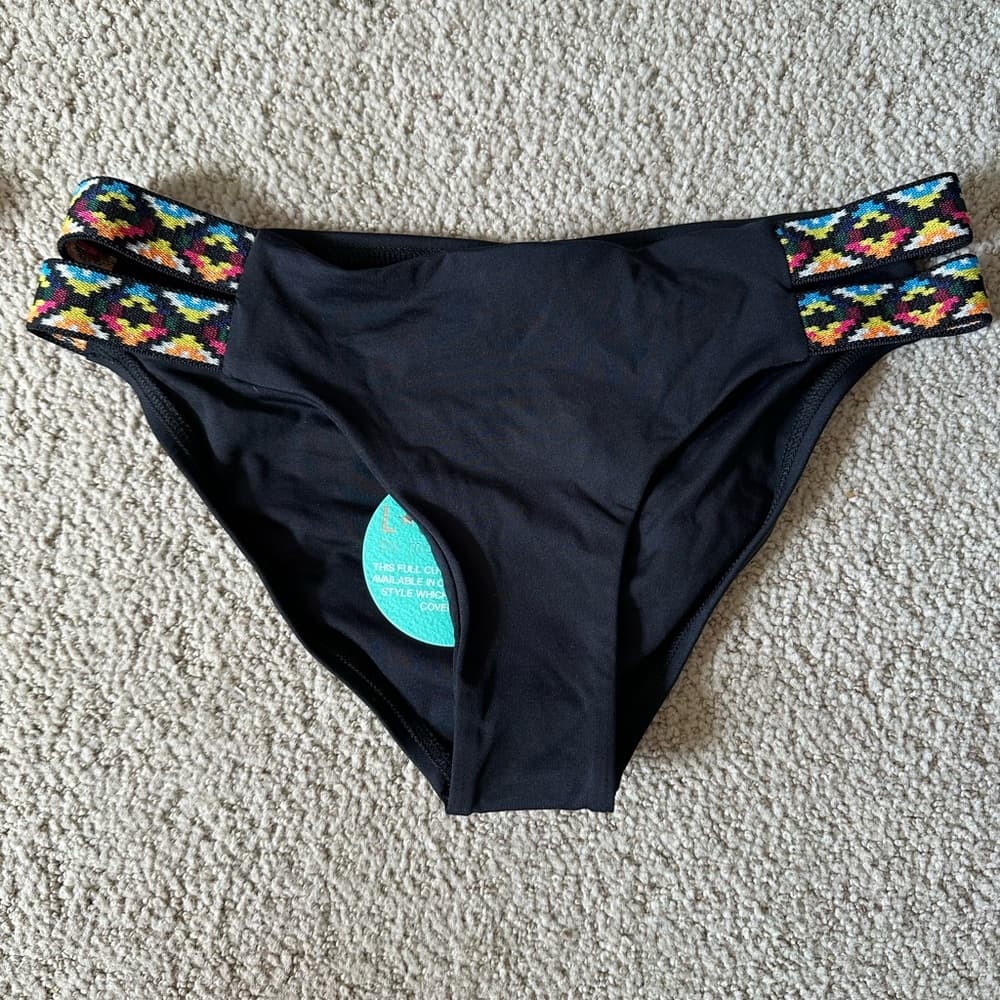 NWT L*Space Night Tribe Duet bitsy cut bikini bottoms