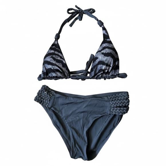 Vitamin A grey zebra bikini set large - Thumbnail 6