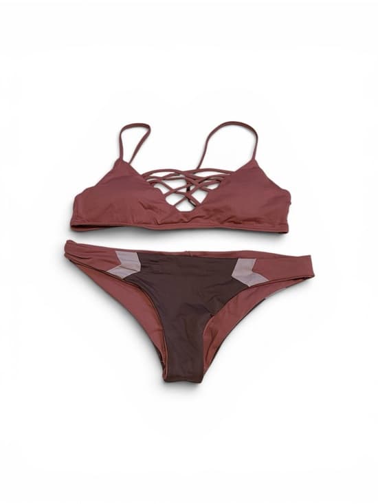 NWOT L*Space Jaime bikini set dusty rose - Thumbnail 6