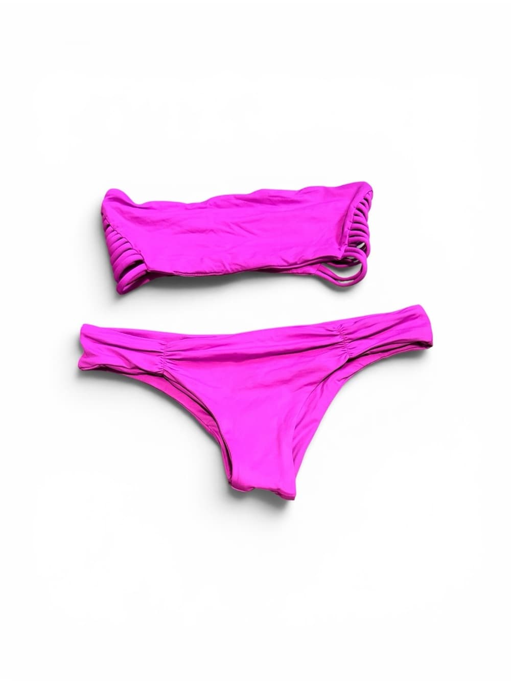 NWOT L*Space Monique bikini set hot pink - Thumbnail 4
