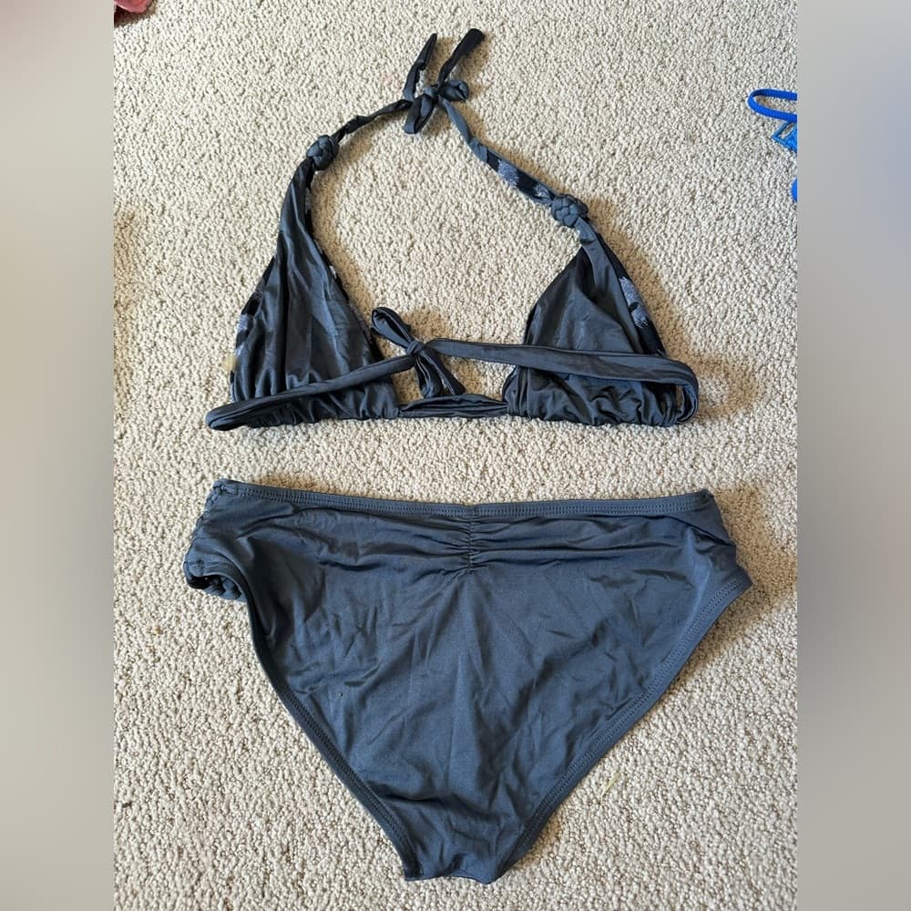 Vitamin A grey zebra bikini set large - Thumbnail 4