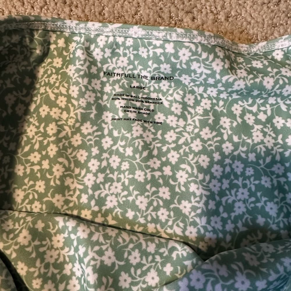 Faithfull the Brand high waist floral bikini bottoms - Thumbnail 2