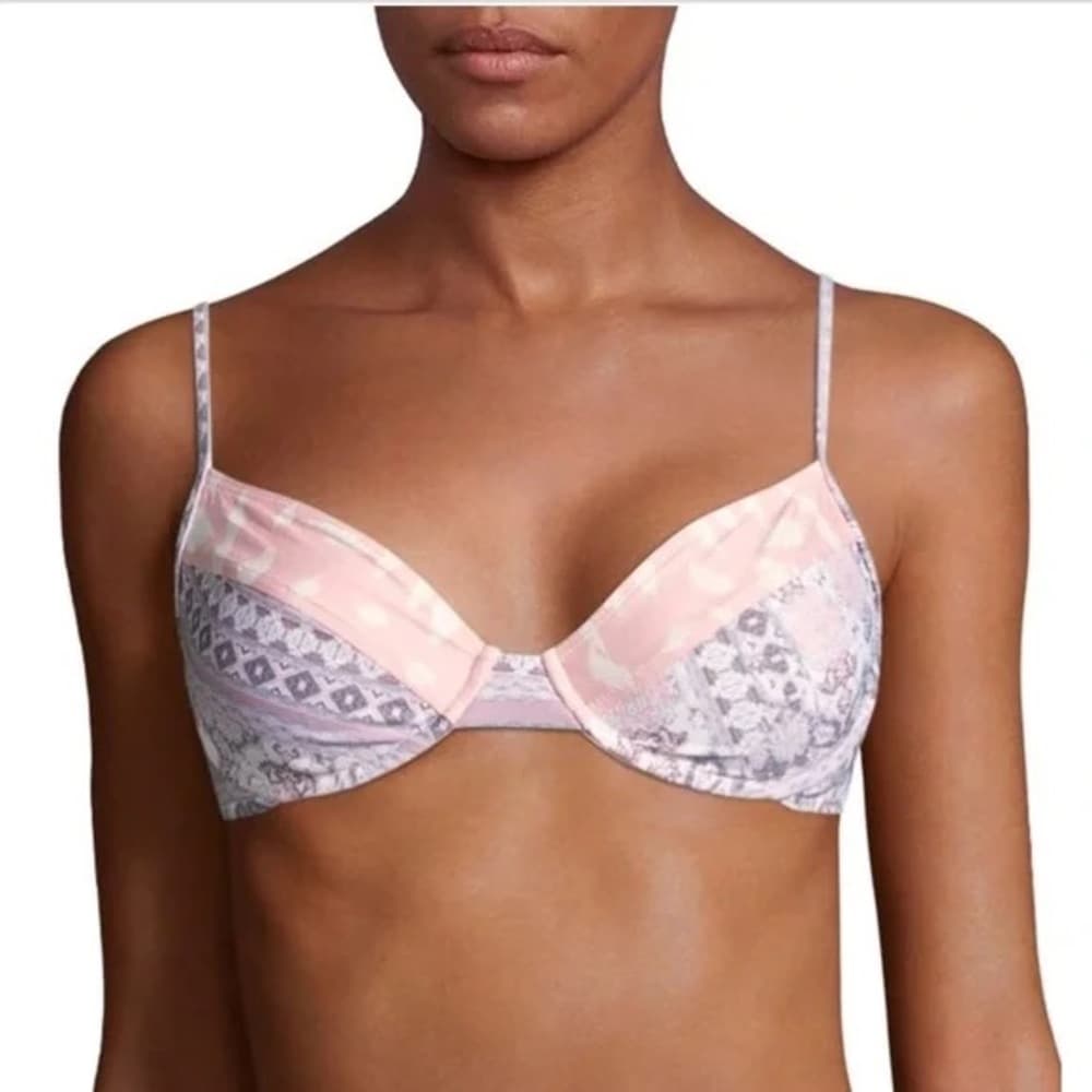 NWOT L*Space Krispy Rimini bikini top floral print - Thumbnail 5