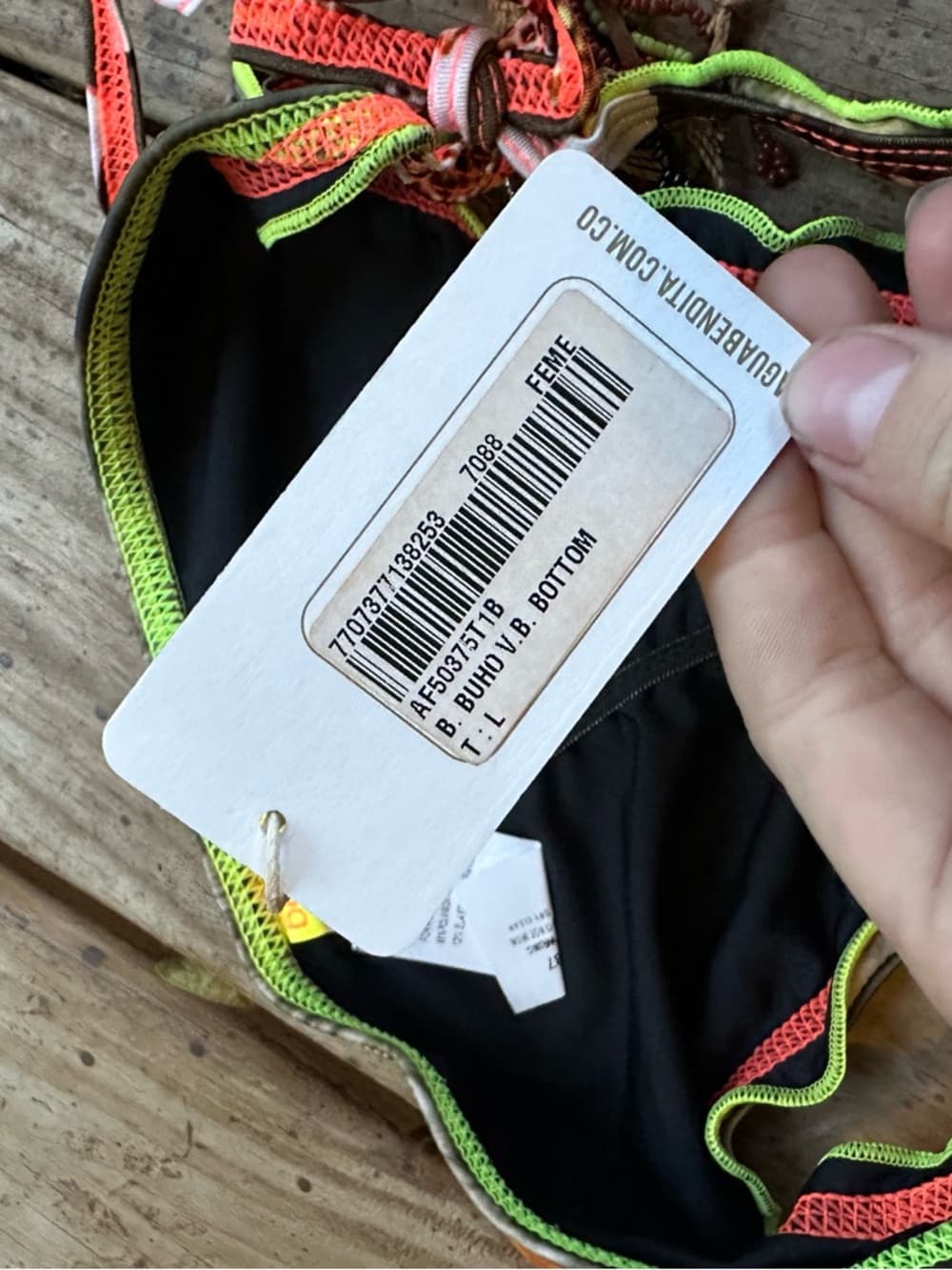 NWT Agua Bendita Buho owl bikini bottoms - Thumbnail 2