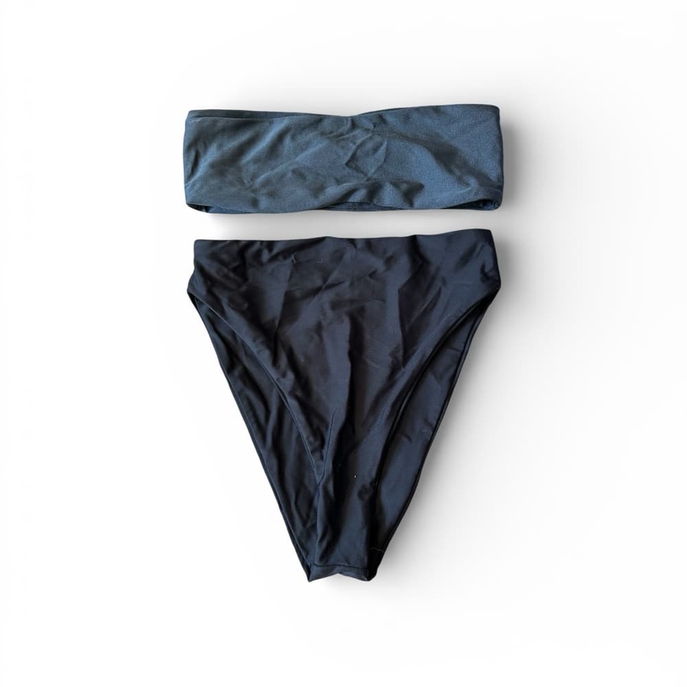 Jade bikini set black grey medium - Thumbnail 4