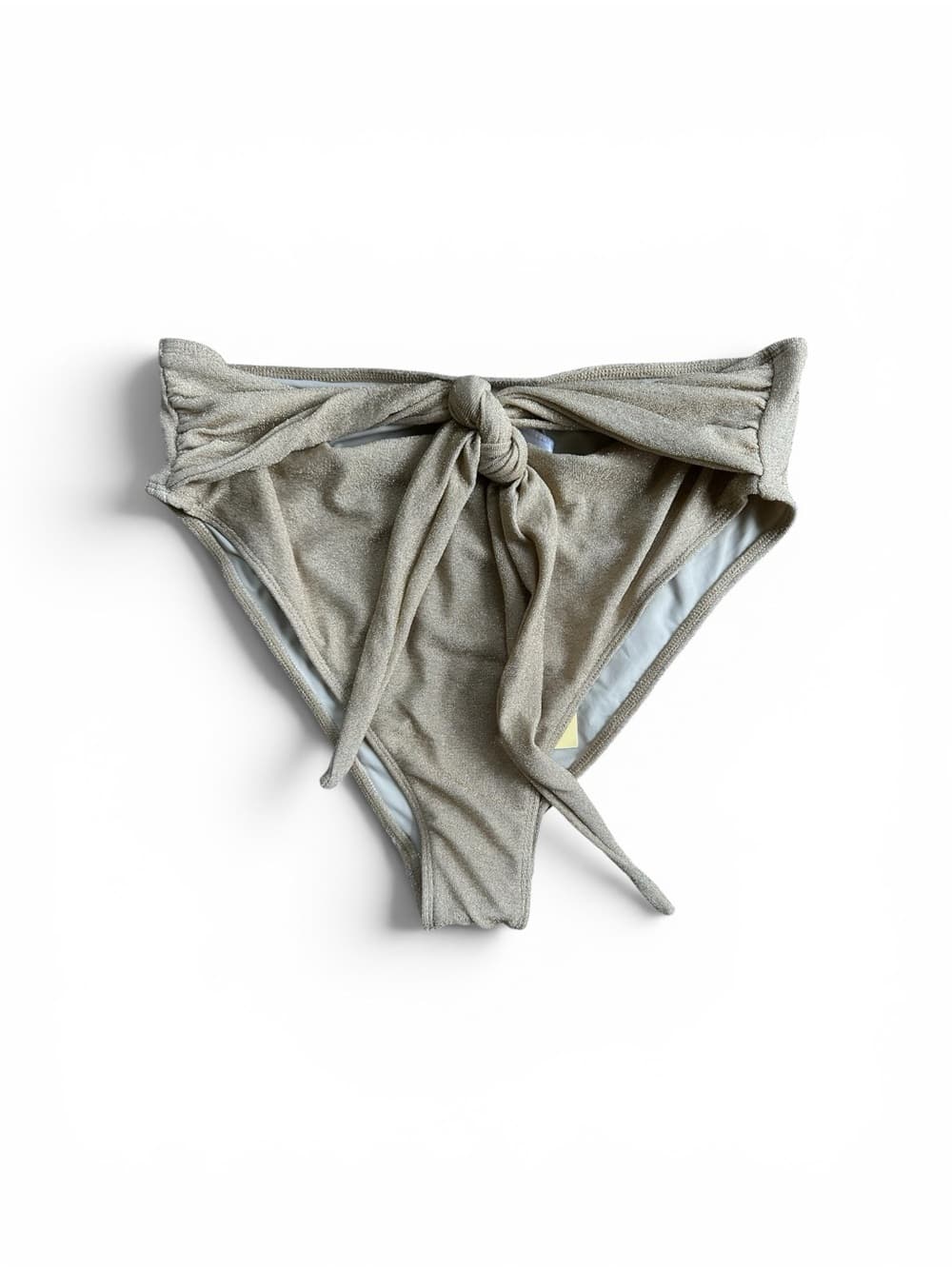 NWT Charlie Holiday Effie wrap bikini bottoms golden hour - Thumbnail 5