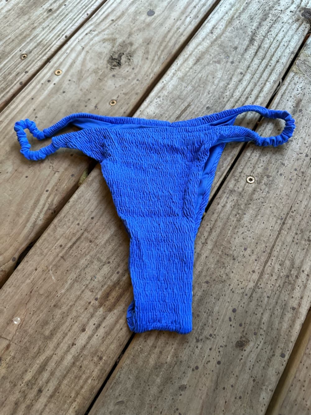 NWT Agua Bendita Minta Antiq bikini bottoms blue