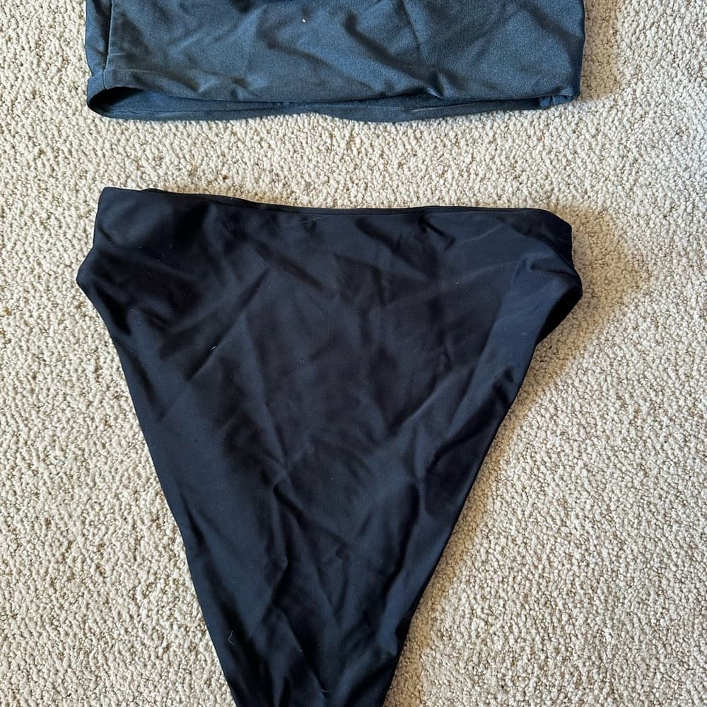 Jade bikini set black grey medium - Thumbnail 3