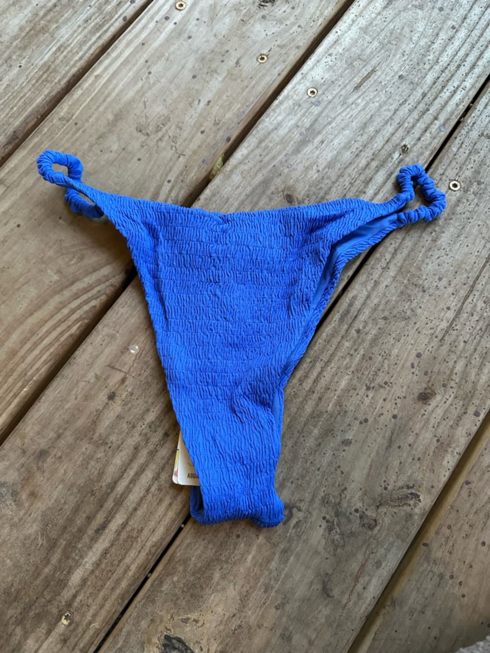 NWT Agua Bendita Minta Antiq bikini bottoms blue - Thumbnail 2