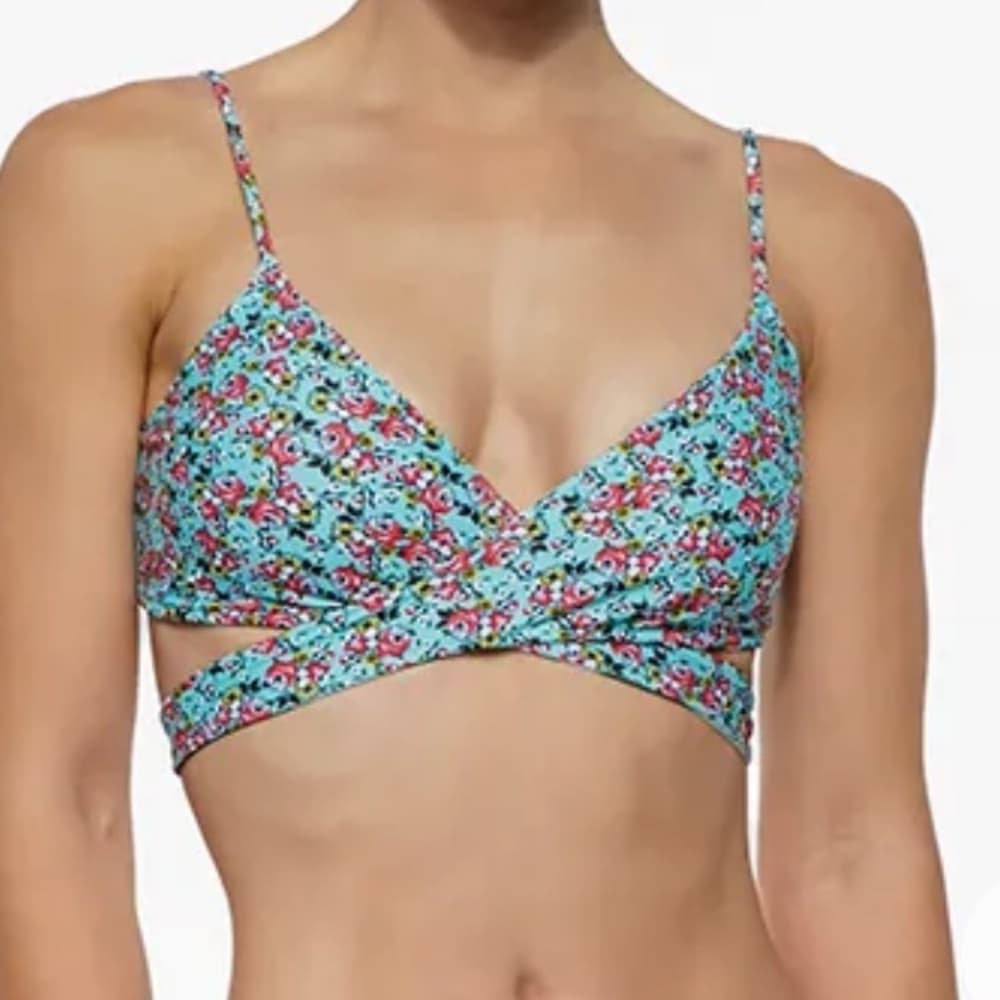 NWOT L*Space Chloe bikini top Bloomin Floral - Thumbnail 6