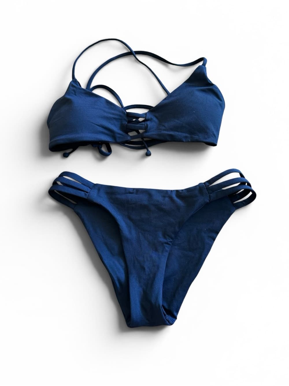 NWOT L*Space bikini set navy extra small - Thumbnail 5