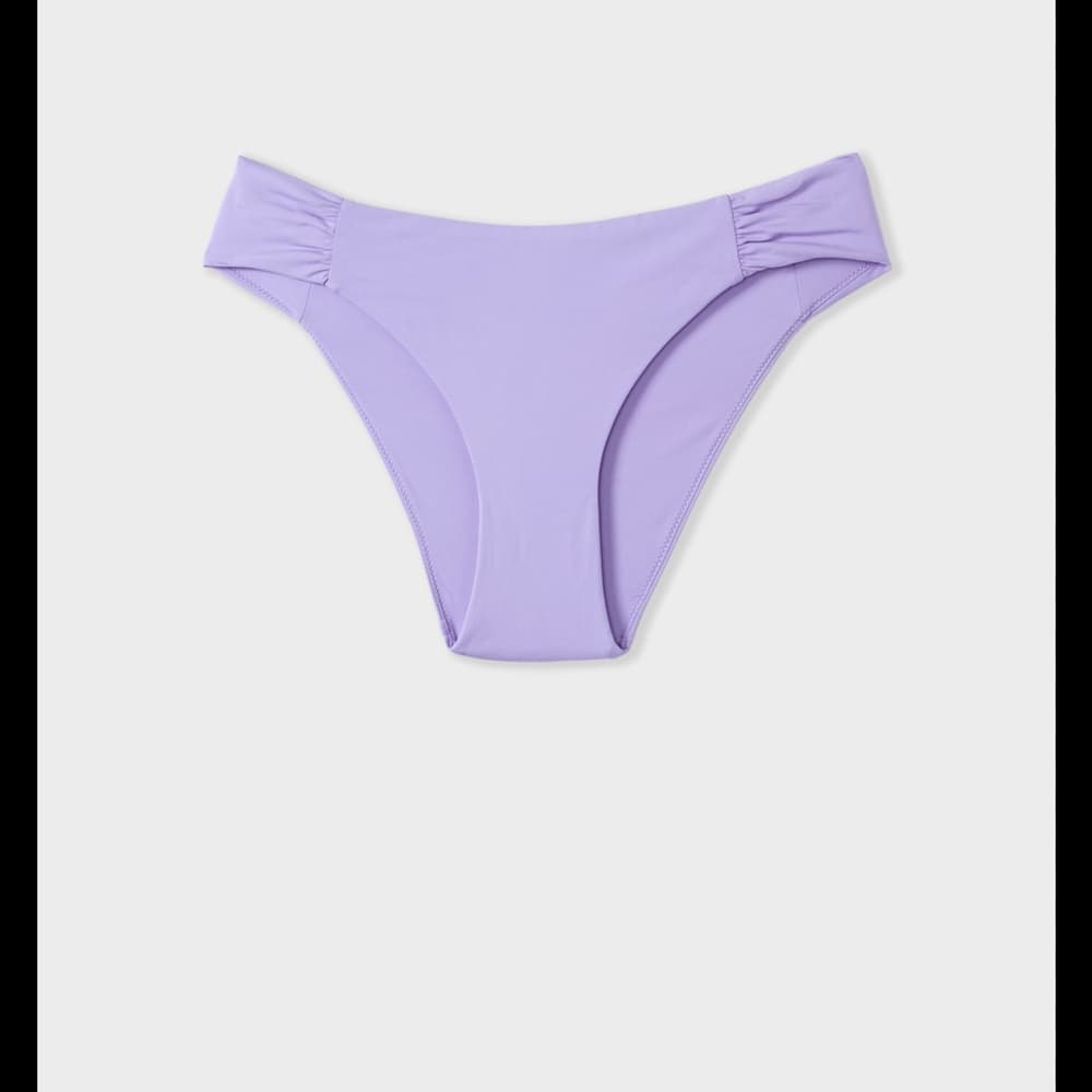 NWOT L*Space Monique bikini bottoms lilac - Thumbnail 4