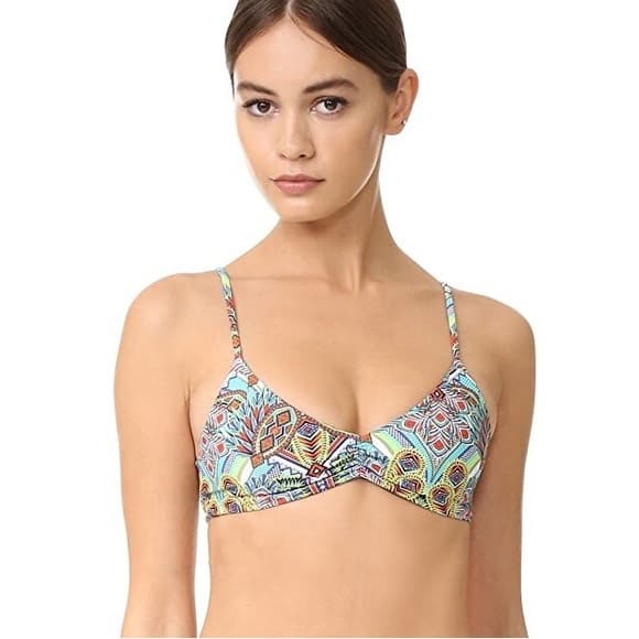 NWOT L*Space Haley bikini top tribal print - Thumbnail 5
