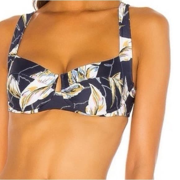 NWOT L*Space Camellia floral underwire bikini top - Thumbnail 5