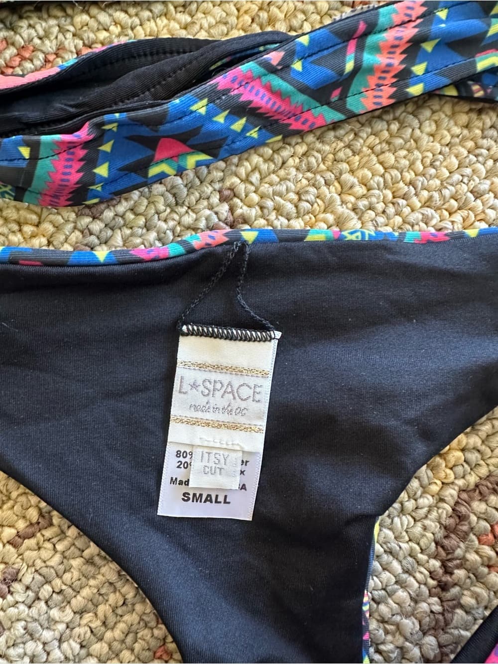 NWOT L*Space Chloe Antigua bikini set southwestern - Thumbnail 2