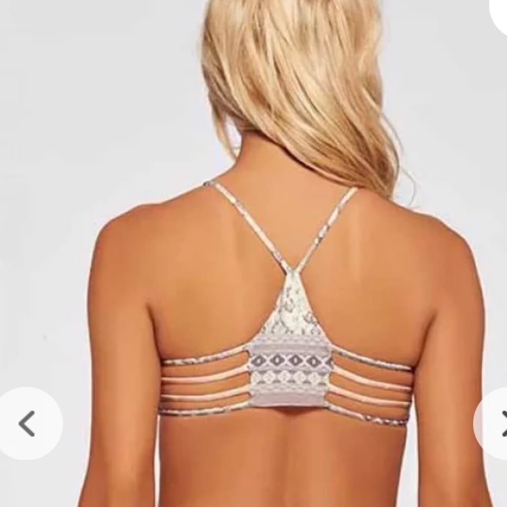 NWOT L*Space Low Down Rimini bikini top