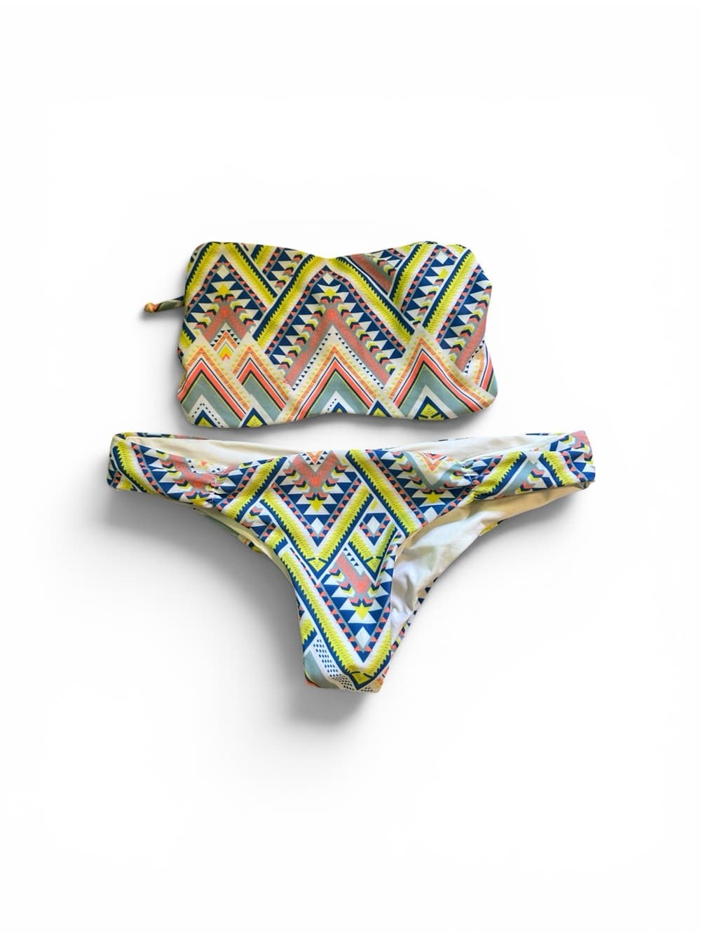 NWOT L*Space Antigua Aztec bikini set small - Thumbnail 4