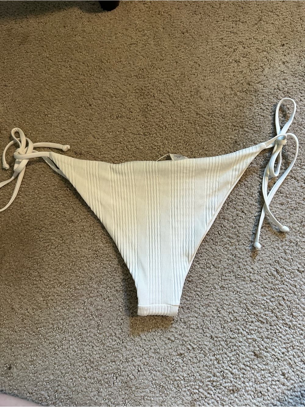 NWOT L*space ribbed bikini bottoms cream - Thumbnail 3