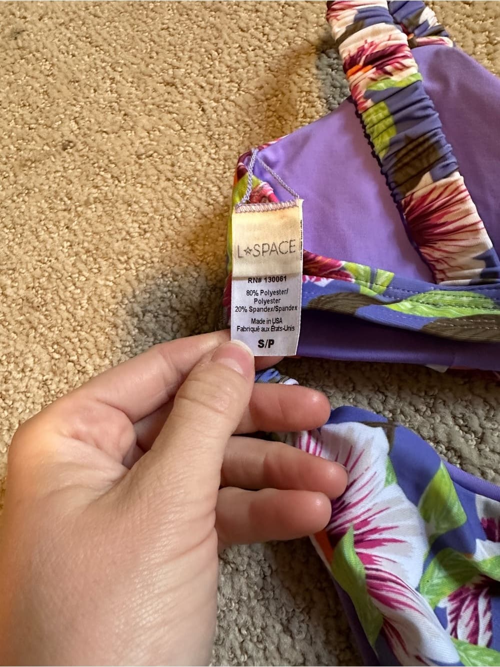 NWOT L*Space Lloyd floral bikini set - Thumbnail 4