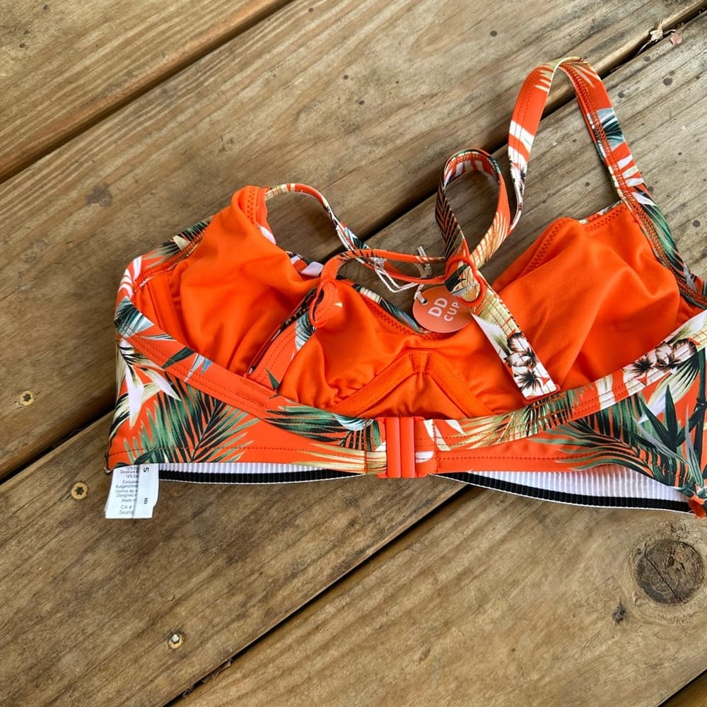 NWOT Seafolly Ocean Alley DD Cup Bralette Bikini Top - Thumbnail 3